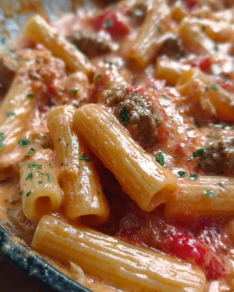 Have You Tried This Creamy Italian Sausage Rigatoni Recipe?