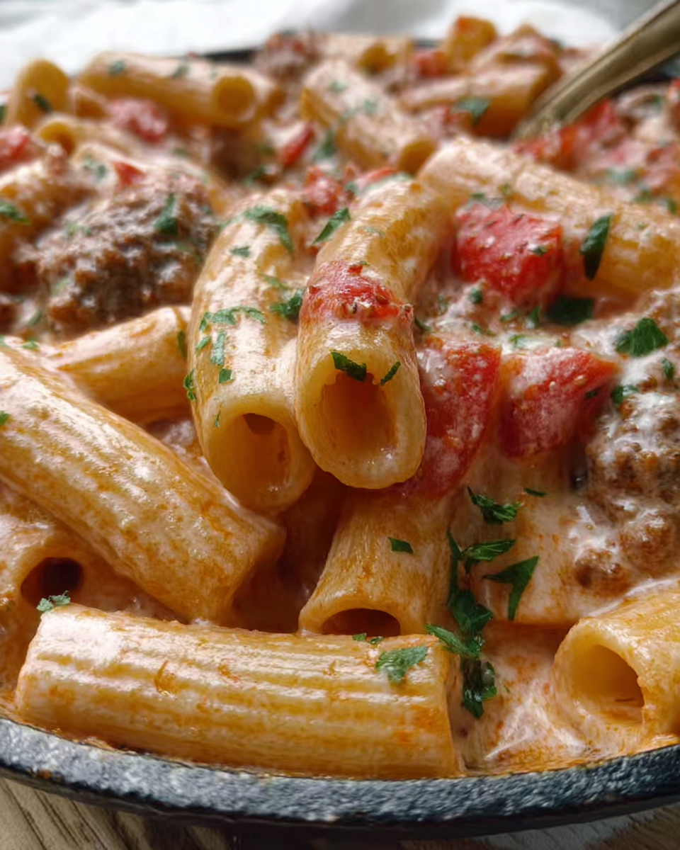 Have You Tried This Creamy Italian Sausage Rigatoni Recipe?