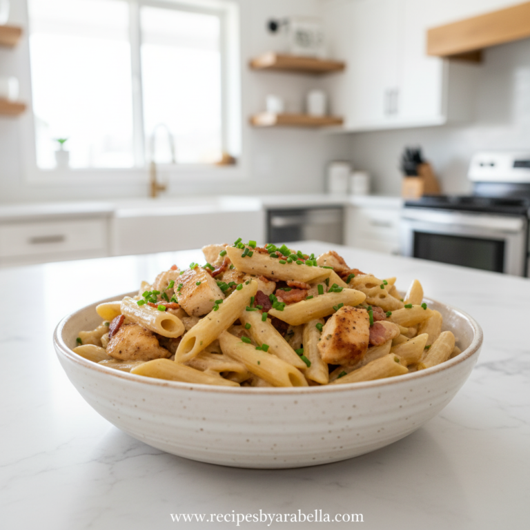 Creamy Chicken Turkey Ham Ranch Pasta - Ultimate Comfort Food Dinner 8 creamy-chicken-bacon-ranch-pasta---the-ultimate-comfort-food-_feature