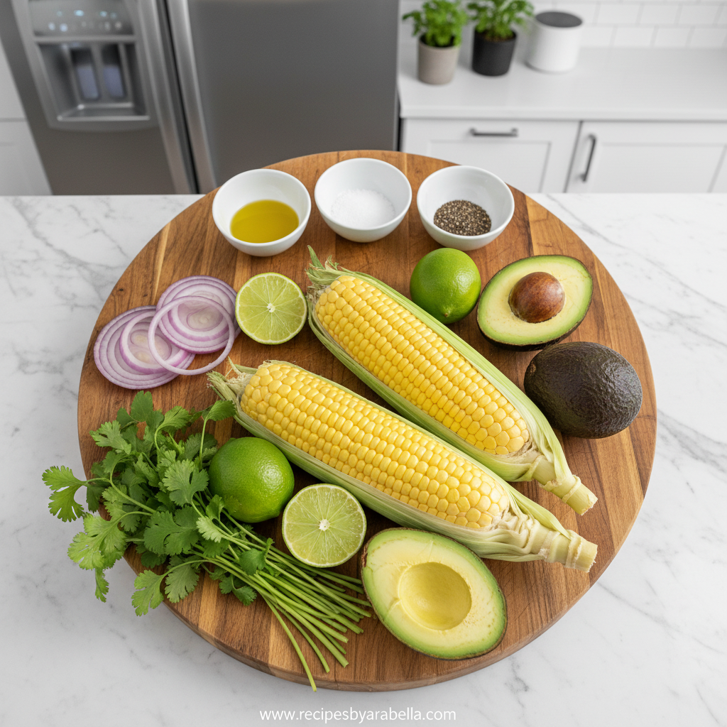 Fresh Corn Avocado Lime Dressing Recipe - Zesty Summer Salad Guide 2 Ingredients for fresh corn avocado lime salad