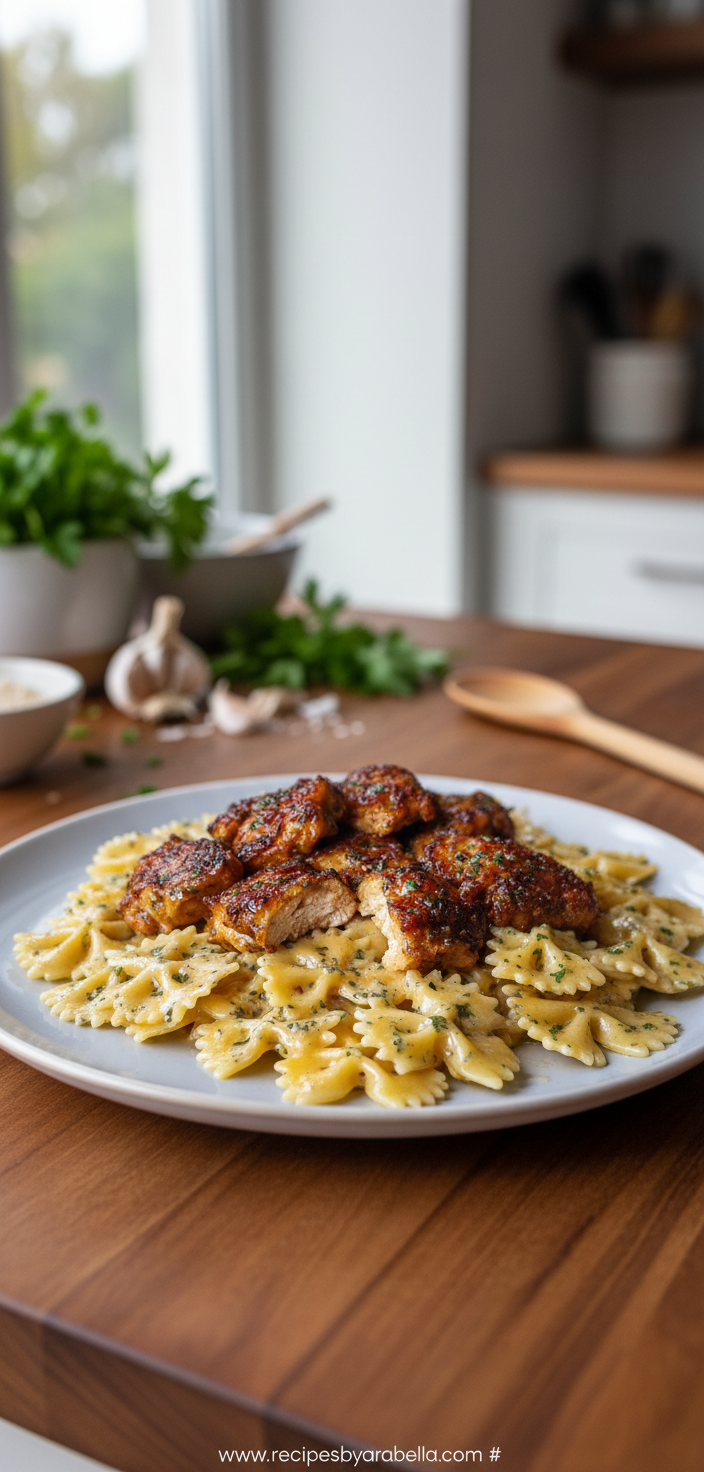 garlic-butter-chicken-with-bowtie-pasta_feature