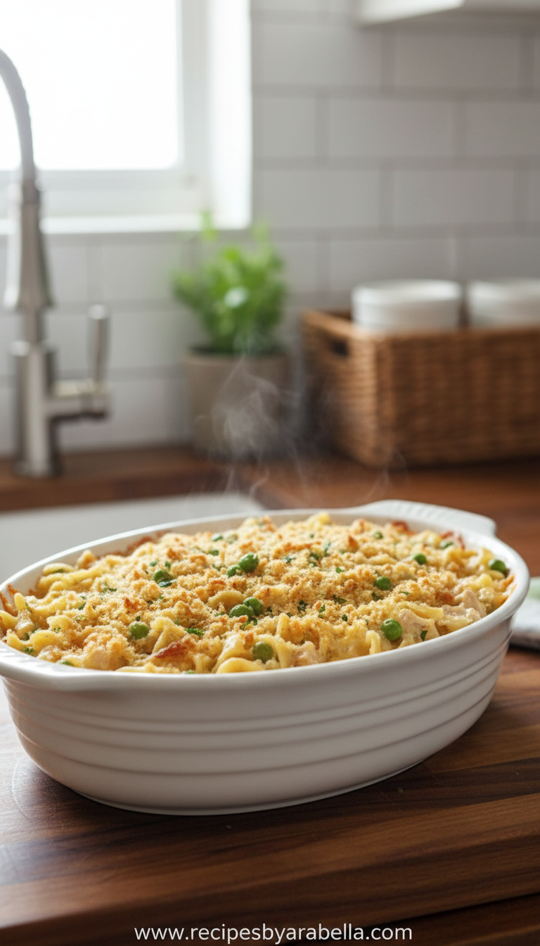 Skinny Tuna Noodle Casserole - Healthy Comfort Food Made Lighter 5 skinny-tuna-noodle-casserole--comfort-food-made-lighter-_feature