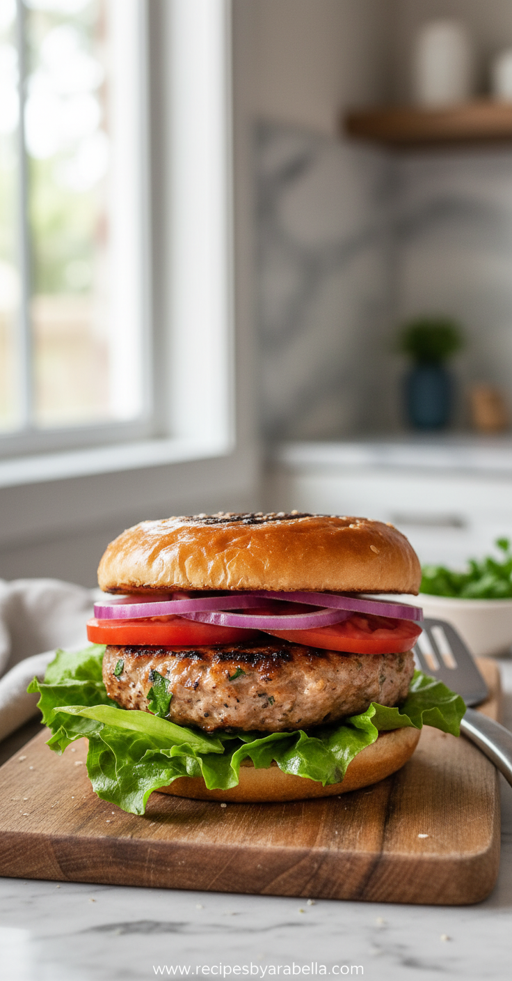 Barefoot Contessa Inspired Turkey Burger - Gourmet Juicy Patty Recipe 8 barefoot-contessa-turkey-burger_feature