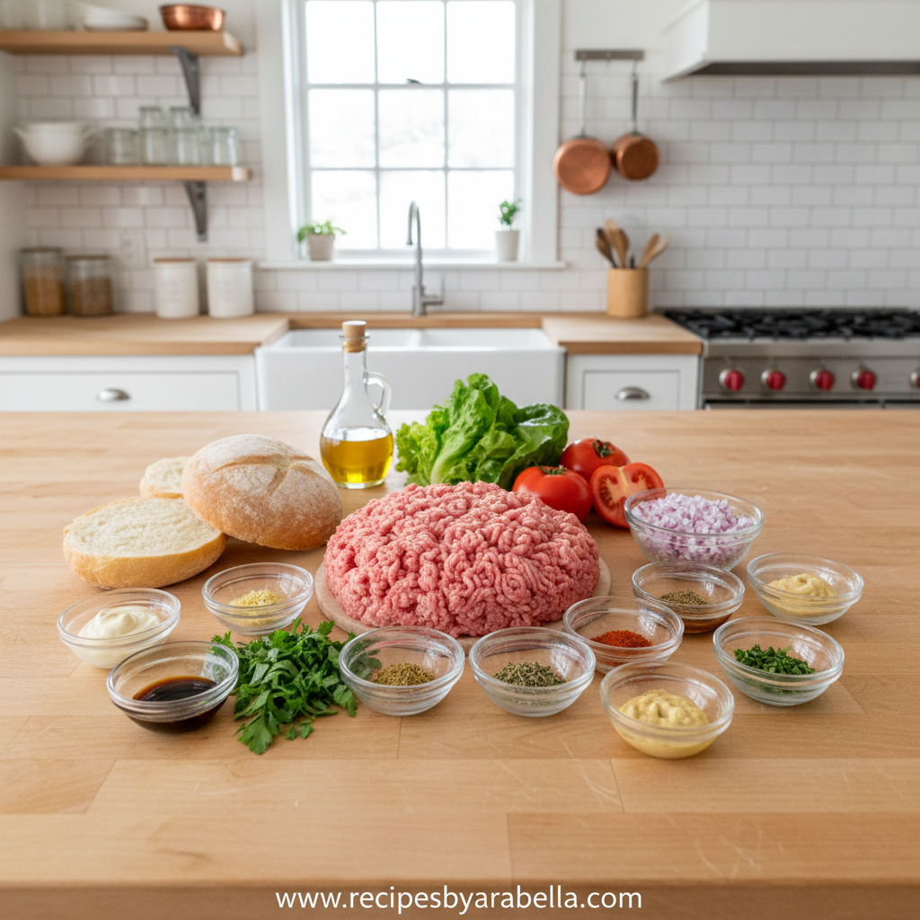 Barefoot Contessa Inspired Turkey Burger - Gourmet Juicy Patty Recipe 2 Fresh ingredients for gourmet turkey burgers