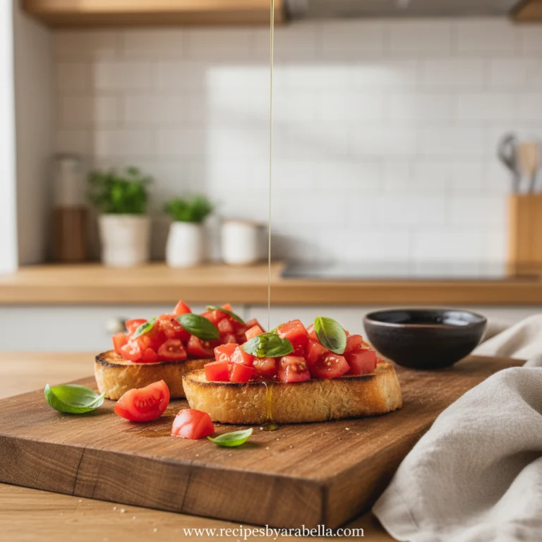 Classic Tomato Basil Bruschetta Recipe – Easy Italian Bread Appetizer 4 bruschetta-al-pomodoro--tomato-basil-bruschetta-_feature