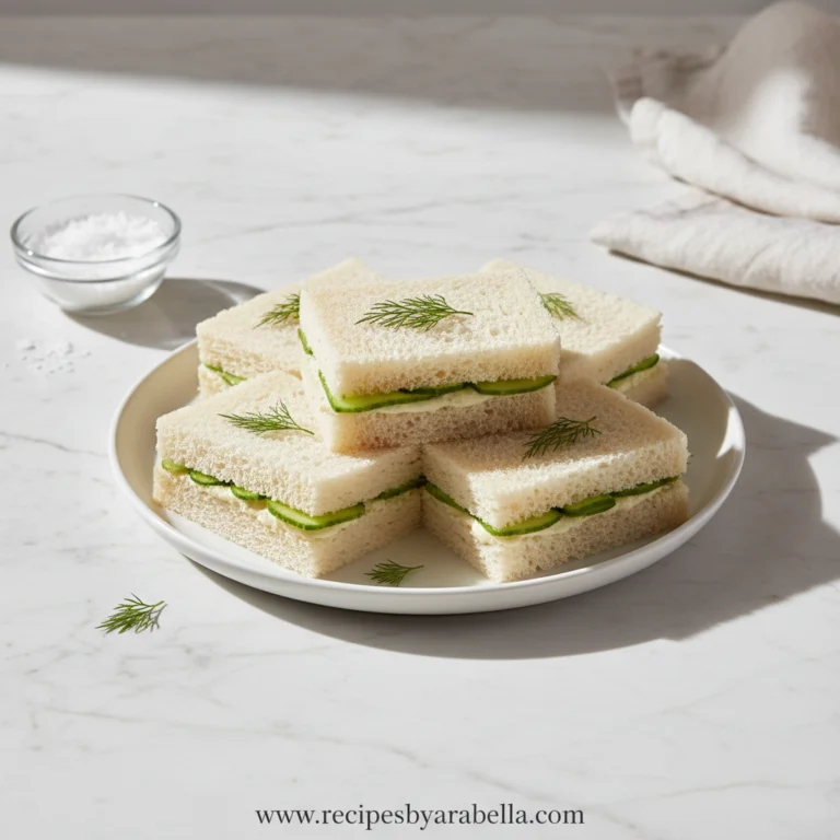 Classic Cucumber Sandwich Recipe: Easy & Elegant Tea Time Bites 6 classic-cucumber-sandwiches-recipe_feature
