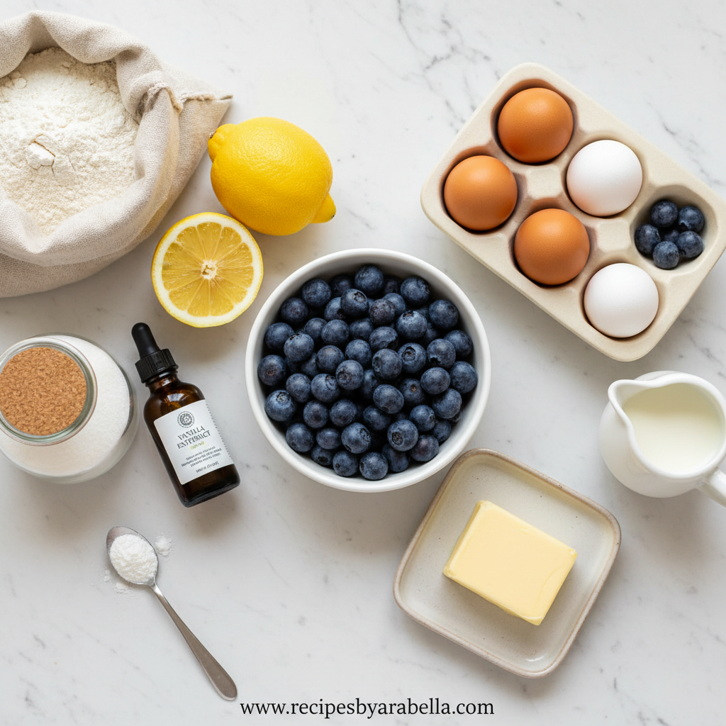 Easy Moist Lemon Blueberry Muffins – Bakery Style Recipe 2 Ingredients for lemon blueberry muffins