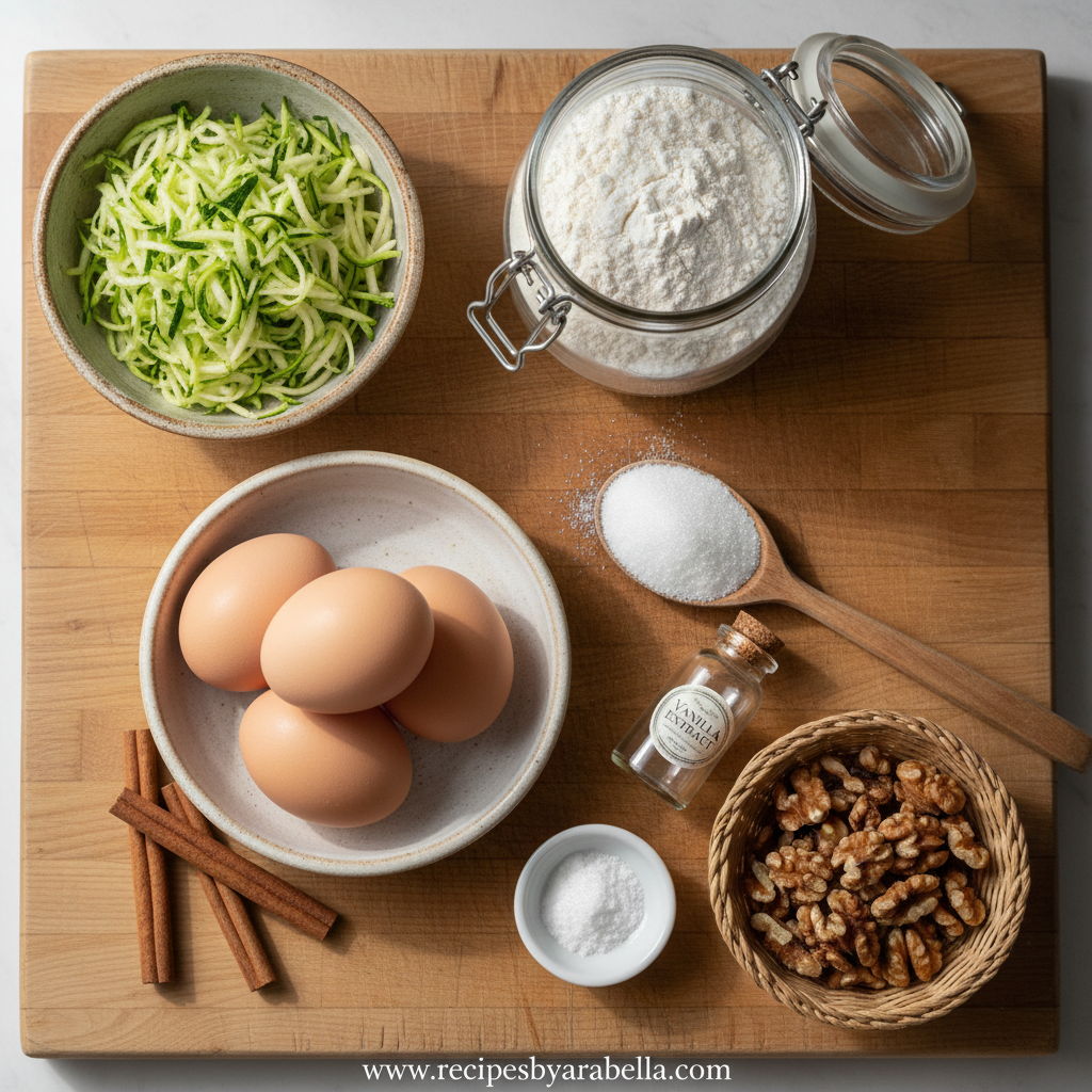 Classic Old Fashioned Zucchini Bread Recipe – Moist and Delicious 2 Ingredients for old-fashioned zucchini bread