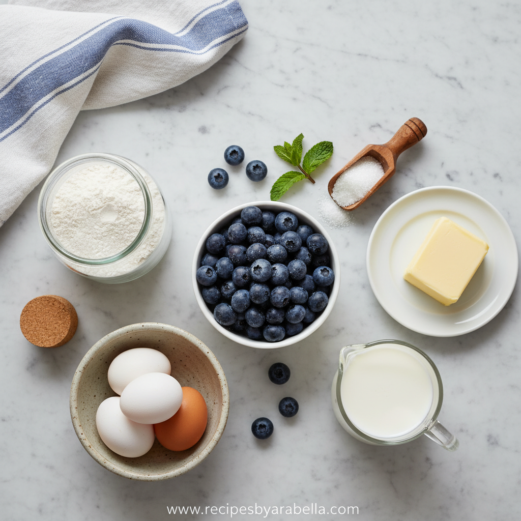To Die For Blueberry Muffins with Crumble Topping – Bakery Style Recipe 2 Ingredients for Blueberry Muffins with Crumble Topping
