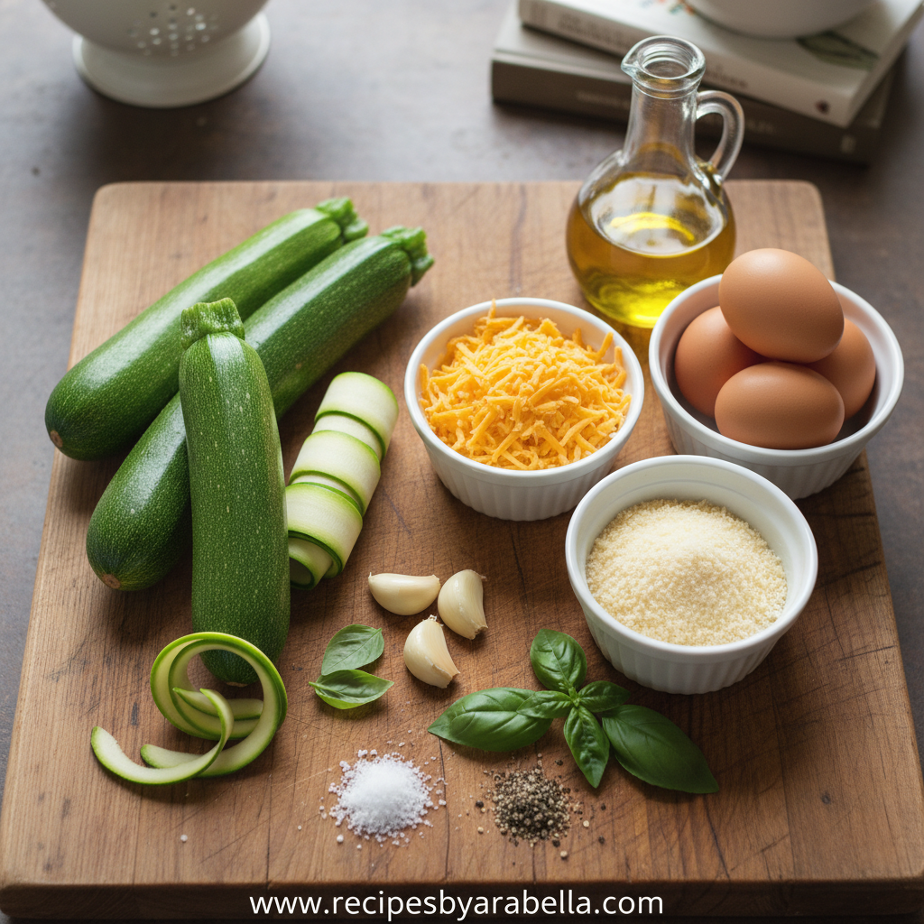 Golden Zucchini Cheese Casserole: A Comforting Family Favorite 2 Ingredients for Golden Zucchini Cheese Casserole