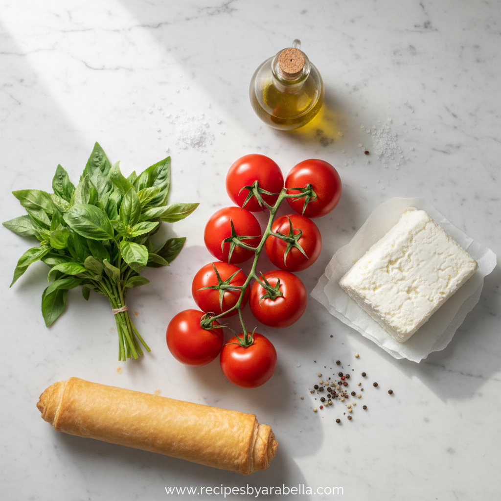 Easy Rustic Tomato Cheese Tart: A Simple and Delicious Recipe 2 Ingredients for Tomato Cheese Tart